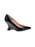 J.Crew 100% Leather Black Wedges Size 7 1/2 - photo 1