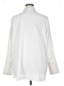 Peace Love World 100% Polyester Metallic Ivory Long Sleeve Blouse Size XL - photo 2