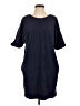 Ruby Ribbon Solid Blue Casual Dress Size S - photo 1