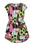Lularoe Print Green Dress Size 8 - photo 1