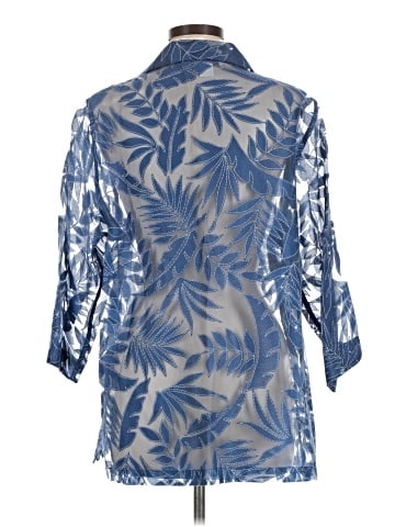 TanJay 3/4 Sleeve Button-Down Shirt (view 2)