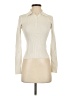 Theory 100% Viscose Ivory Turtleneck Sweater Size P (petite) - photo 1