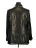 Lane Bryant 100% Polyester Metallic Black 3/4 Sleeve Blouse Size 18 - photo 2