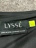 Lyssé Solid Black Active Pants Size L - photo 7