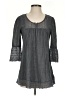 MONORENO Gray 3/4 Sleeve Blouse Size S - photo 1