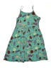 Kidpik 100% Rayon Tropical Teal Blue Dress Size 12 - photo 1