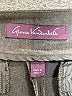 Gloria Vanderbilt Chevron-herringbone Gray Casual Pants Size 12 - photo 4