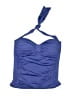 Tommy Bahama Solid Blue Swimsuit Top Size M - photo 1