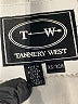 Tannery West 100% Leather Ivory Leather Jacket Size XS - photo 6