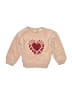 Louis Louise Hearts Tan Sweatshirt Size 18 - photo 1