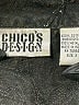 Chico's Design 100% Metal Paisley Black Jacket Size XL (3) - photo 6