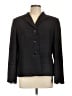 Le Suit 100% Polyester Black Blazer Size 14 - photo 1