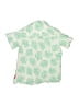 Nintendo Paisley Green Short Sleeve Button-Down Shirt Size 130 cm / US 8 - photo 2