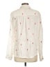 Billy T Hearts Ivory Long Sleeve Button-Down Shirt Size XL - photo 2