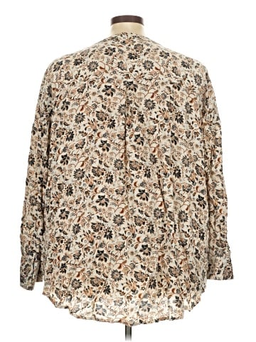 Ellos Long Sleeve Henley (view 2)