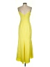 Aidan Mattox Solid Yellow Cocktail Dress Size 2 - photo 2