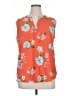 Papermoon 100% Polyester Orange Sleeveless Blouse Size 1X - photo 1