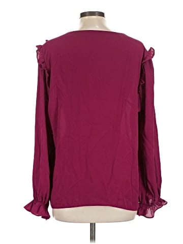 New York & Company Long Sleeve Blouse (view 2)