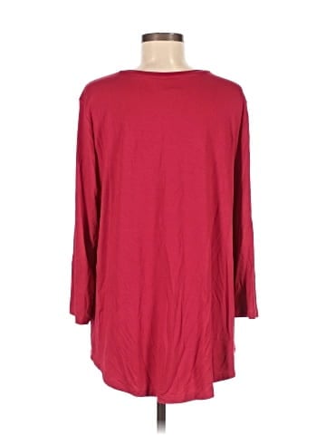 JM Collection 3/4 Sleeve T-Shirt (view 2)