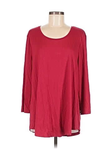 JM Collection 3/4 Sleeve T-Shirt (view 1)