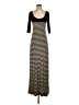 Max Studio Stripes Black Casual Dress Size S - photo 1