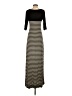 Max Studio Stripes Black Casual Dress Size S - photo 2