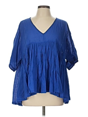 Sundance 3/4 Sleeve Blouse (view 1)