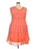 Forever Orange Cocktail Dress Size 3X - photo 1
