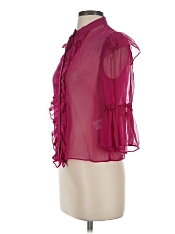 Alice + Olivia Sleeveless Silk Top (view 1)