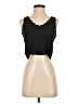 Topshop 100% Polyester Black Tank Top Size 2 - photo 1