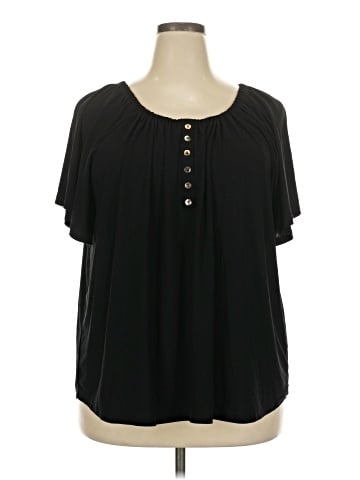 89th & Madison Short Sleeve Blouse (view 1)