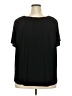 89th & Madison Black Short Sleeve Blouse Size 2X - photo 2