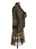 Zara Basic Paisley Brown Casual Dress Size XS - photo 4