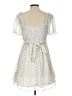 Thirty/Thirty 100% Polyester Polka Dots Ivory Cocktail Dress Size XL - photo 2