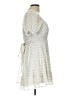 Thirty/Thirty 100% Polyester Polka Dots Ivory Cocktail Dress Size XL - photo 4