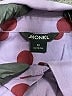 Monki 100% Viscose Polka Dots Purple Long Sleeve Blouse Size M - photo 7