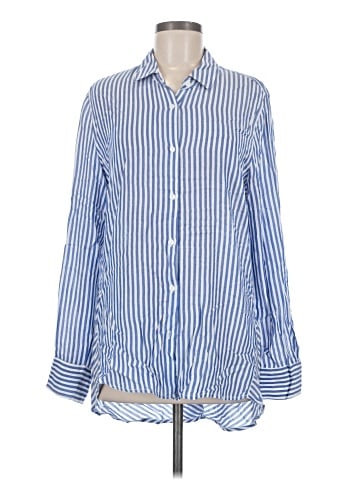 Max Studio Long Sleeve Button-Down Shirt (view 1)