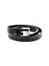 J.Crew Black Leather Belt Size Med - Lg - photo 1