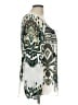 Hale Bob 100% Silk Ivory Long Sleeve Silk Top Size L - photo 4