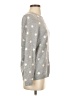 Talbots 100% Cashmere Polka Dots Gray Cashmere Pullover Sweater Size S - photo 4