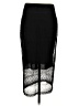Babette 100% Polyester Black Formal Skirt Size XS - photo 2