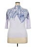 Merona Blue 3/4 Sleeve Blouse Size XXL - photo 2