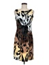 AA Studio AA Animal Print Brown Cocktail Dress Size 8 - photo 1