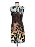AA Studio AA Animal Print Brown Cocktail Dress Size 8 - photo 2