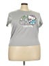 Hello Kitty Silver Short Sleeve T-Shirt Size 3X - photo 1