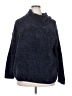Ellos 100% Polyester Blue Turtleneck Sweater Size 18 - photo 1