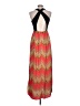 Sage 100% Polyester Chevron-herringbone Red Casual Dress Size L - photo 2