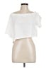 Cider White Short Sleeve Blouse Size L - photo 1
