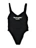 Vitamin A Graphic Black One Piece Swimsuit Size 12 - photo 1