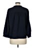 1.State 100% Polyester Blue 3/4 Sleeve Blouse Size M - photo 2